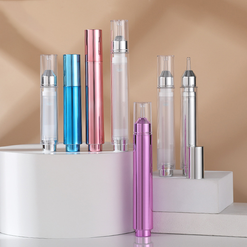 5ml 10ml 15ml cosmetic syringe tube packaging 5ml 10ml 15ml 20ml eye cream serum pump airless bote syringe