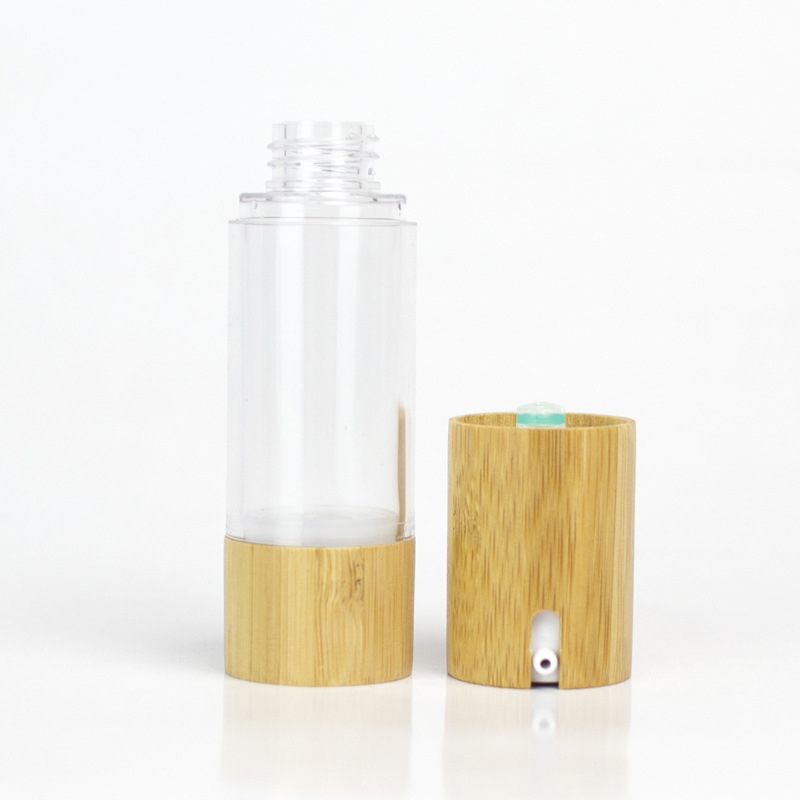 15ml 30ml 50ml Bamboo Lotion airless pump bote 1oz 1.7oz emulsion eye cream vacuum cosmetic container 15ml 30ml 50ml Bamboo Lotion airless pump bote 1oz 1.7oz emulsion eye cream vacuum cosmetic container