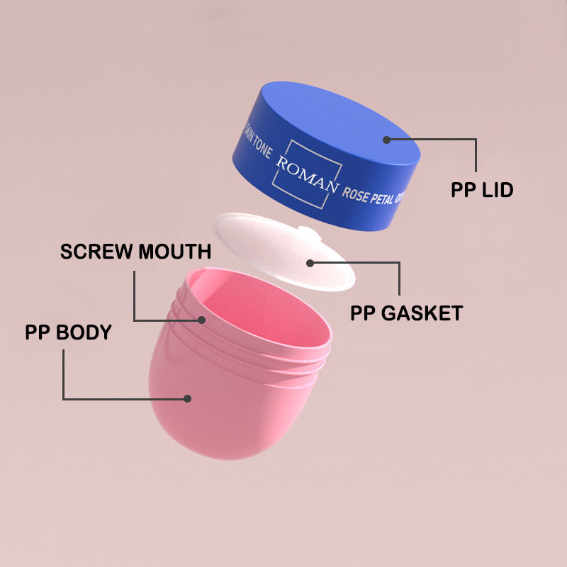 50ml Empty Round Plastic Cream Jars Cup Wide Mouth Bottles 50g Facial Scrubs Cream Jar Cosmetic Packaging Container 50ml Empty Round Plastic Cream Jars Cup Wide Mouth Bottles 50g Facial Scrubs Cream Jar Cosmetic Packaging Container