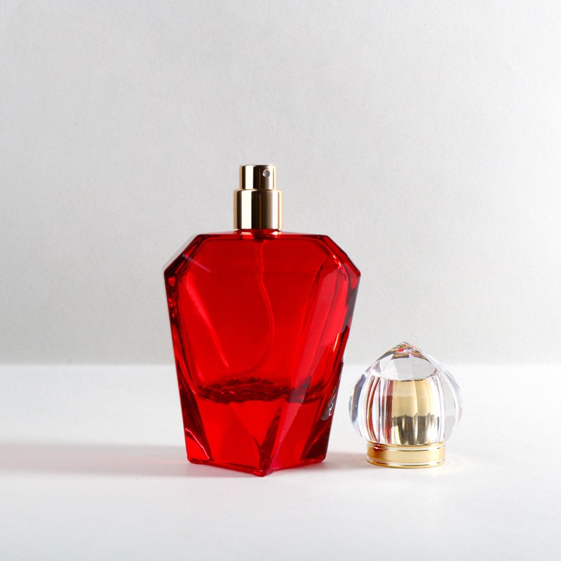 Fragrance Pump Spray Diamond Sprayer Walang laman na Glass Perfume Bottles Packaging Fragrance Pump Spray Diamond Sprayer Walang laman na Glass Perfume Bottles Packaging