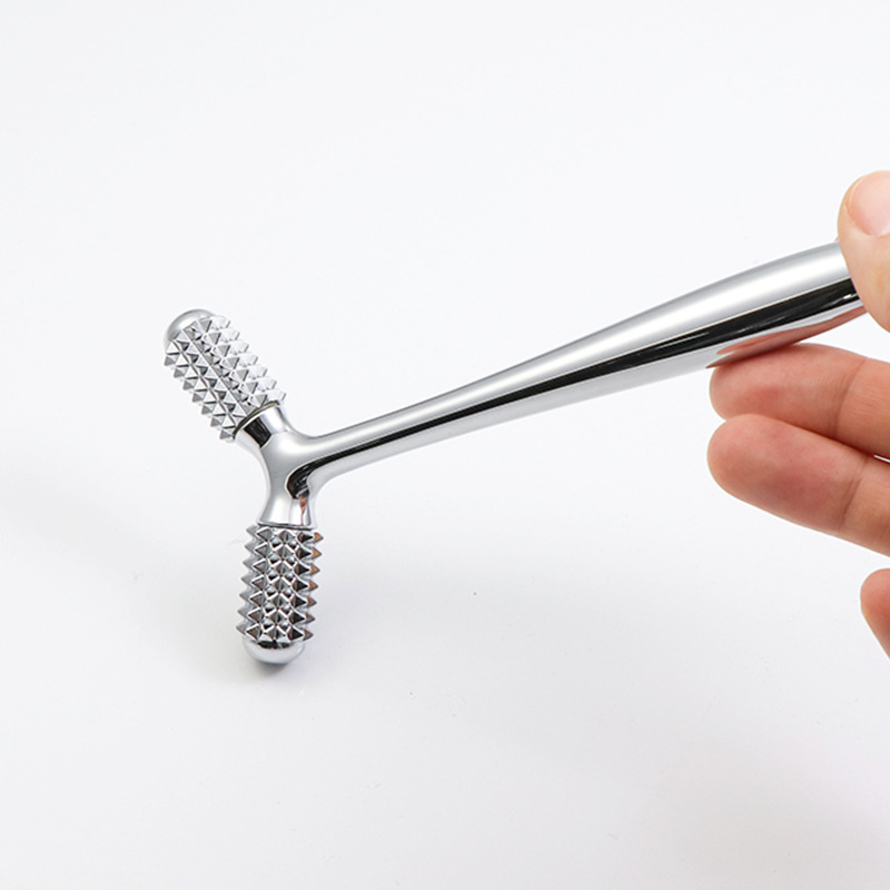 Regalo Itakda ang Beauty Care Y Hugis Mini Roller 3d Metal Handle Home Roller Massager Roller Face Eye Relaks Massager Regalo Itakda ang Beauty Care Y Hugis Mini Roller 3d Metal Handle Home Roller Massager Roller Face Eye Relaks Massager