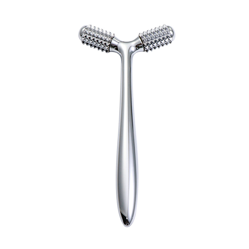 Regalo Itakda ang Beauty Care Y Hugis Mini Roller 3d Metal Handle Home Roller Massager Roller Face Eye Relaks Massager Regalo Itakda ang Beauty Care Y Hugis Mini Roller 3d Metal Handle Home Roller Massager Roller Face Eye Relaks Massager