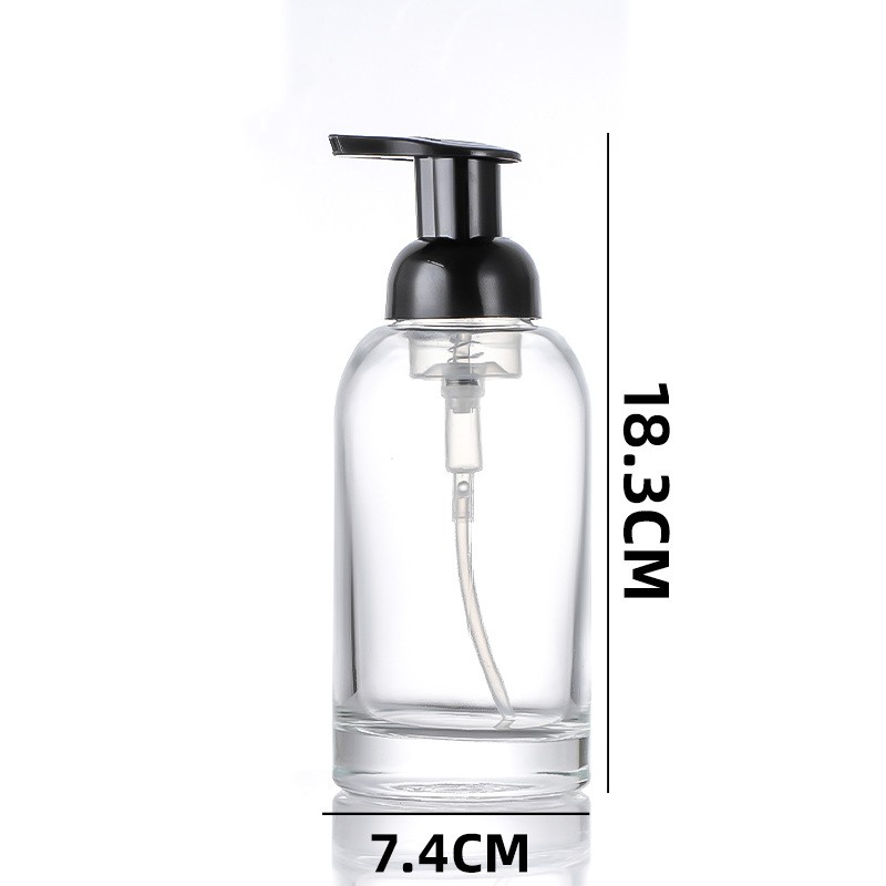 Glass Foaming Pump Bottle Paglilinis Glass Foaming Pump Bottle Paglilinis