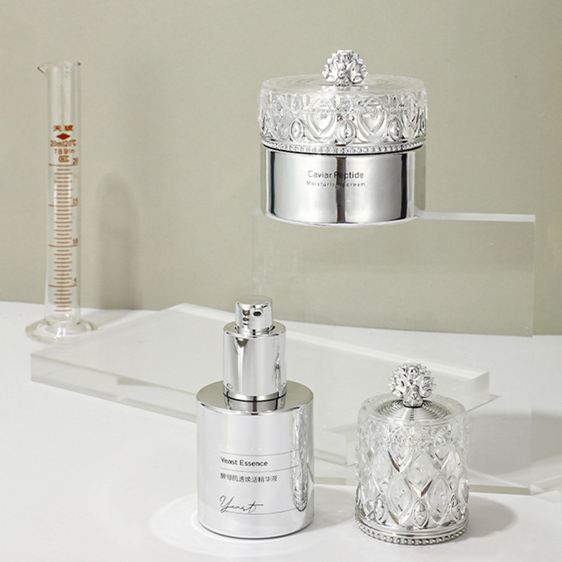 Logo Frosting Glass Lotion Bottles Facial Mask Skin Care Packaging Container Face Cream Glass Bottle Logo Frosting Glass Lotion Bottles Facial Mask Skin Care Packaging Container Face Cream Glass Bottle