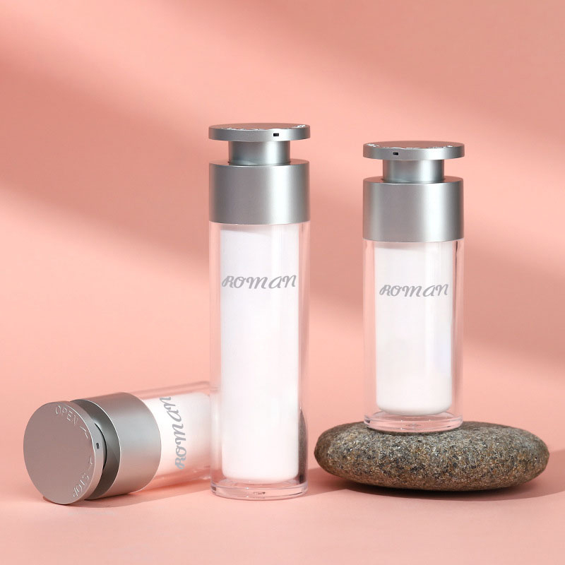 15ml 30ml 50ml pp walang laman na dobleng pader plastic airless lotion pump bote para sa cosmetic facial skin care screen printing surface paghawak 15ml 30ml 50ml pp walang laman na dobleng pader plastic airless lotion pump bote para sa cosmetic facial skin care screen printing surface paghawak