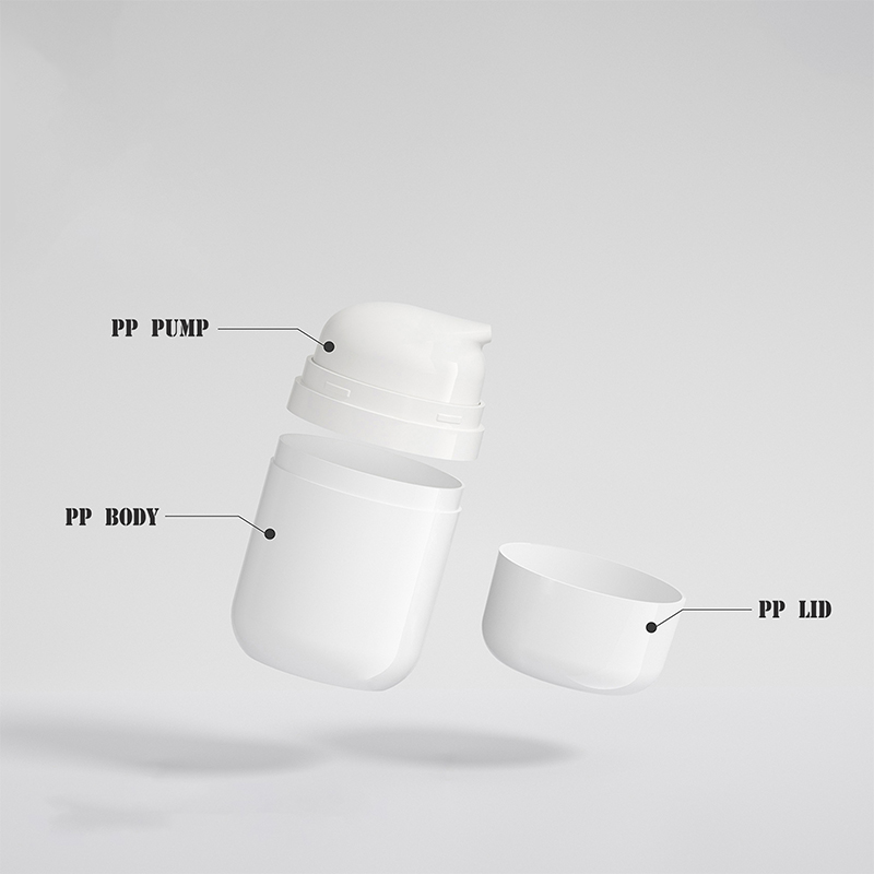 50ml 80ml 100ml walang laman na hugis -itlog na berdeng plastik na bote ng pp na may airless lotion pump vacuum foundation at face cream bote para sa skincare 50ml 80ml 100ml walang laman na hugis -itlog na berdeng plastik na bote ng pp na may airless lotion pump vacuum foundation at face cream bote para sa skincare