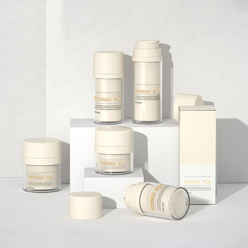 Airless Bottle 30ml 50ml 50ml 100ml Acrylic Airless Bottle Skin Care Airless Pump Bottle Para sa Cosmetic Sunscreen Skincare Foundation Lotion