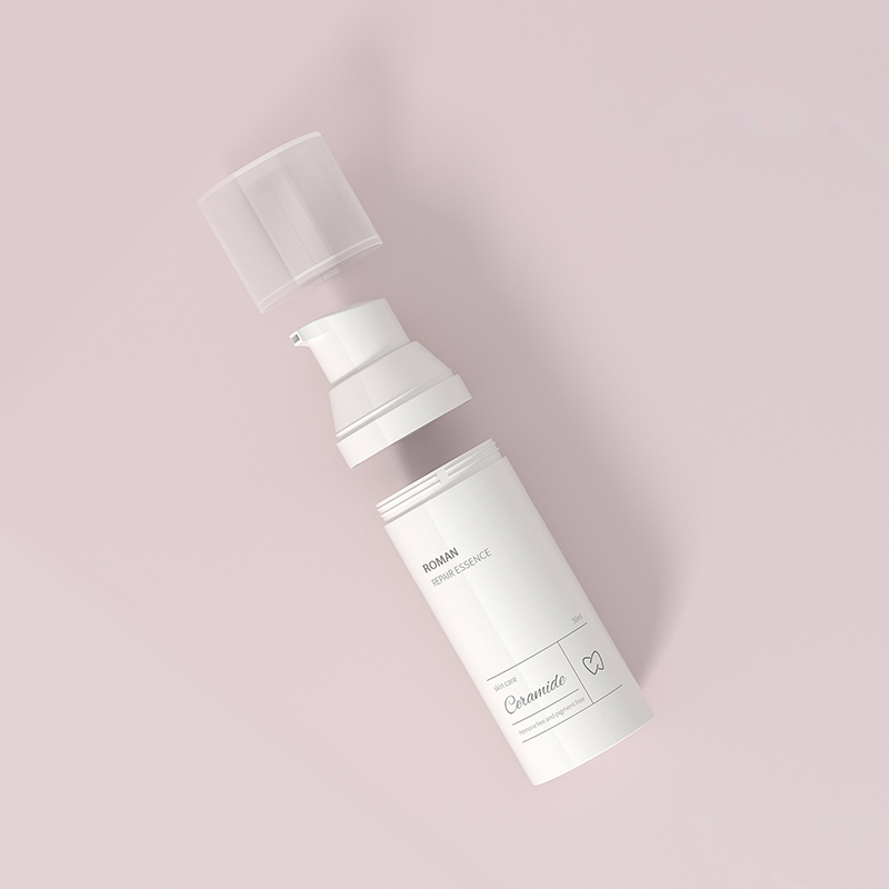 Airless pump bote para sa face cream cosmetic spf sunscreen cream bote container mataas na kalidad ng cosmetic packaging Airless pump bote para sa face cream cosmetic spf sunscreen cream bote container mataas na kalidad ng cosmetic packaging