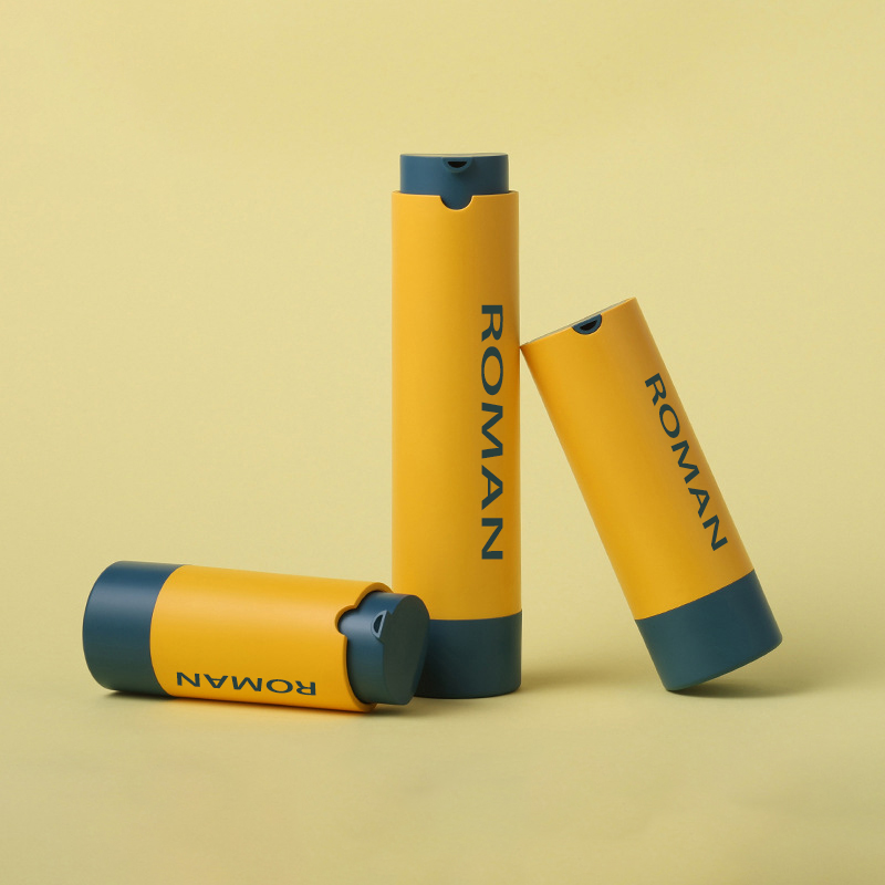 Bilog na plastik na cosmetic serum container skincare airless pump bote para sa losyon o mukha mist 15ml 30ml 50ml Bilog na plastik na cosmetic serum container skincare airless pump bote para sa losyon o mukha mist 15ml 30ml 50ml