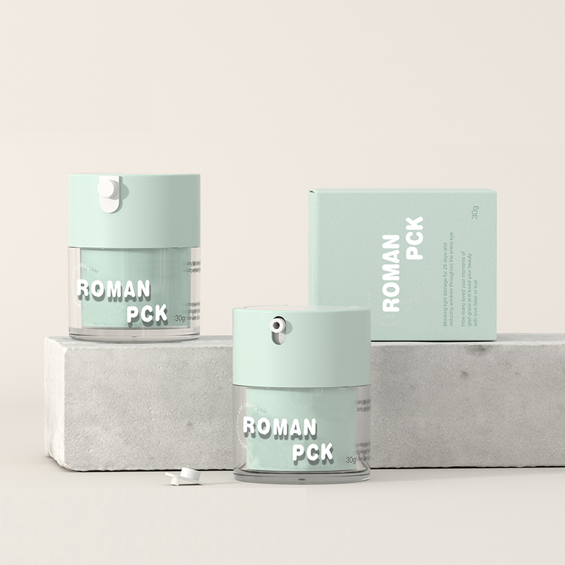 Walang laman na plastik na facial cosmetic packaging 15ml 30ml 50ml airless pump garapon plastic frosted jar eye cream serum airless garapon Walang laman na plastik na facial cosmetic packaging 15ml 30ml 50ml airless pump garapon plastic frosted jar eye cream serum airless garapon