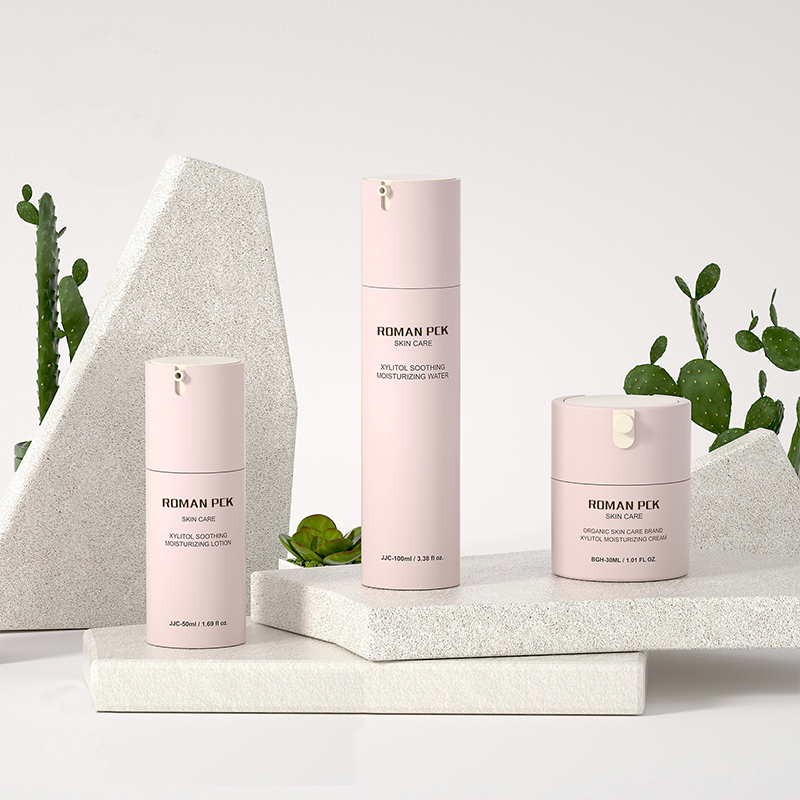 Walang laman na plastik na facial cosmetic packaging 15ml 30ml 50ml airless pump garapon plastic frosted jar eye cream serum airless garapon