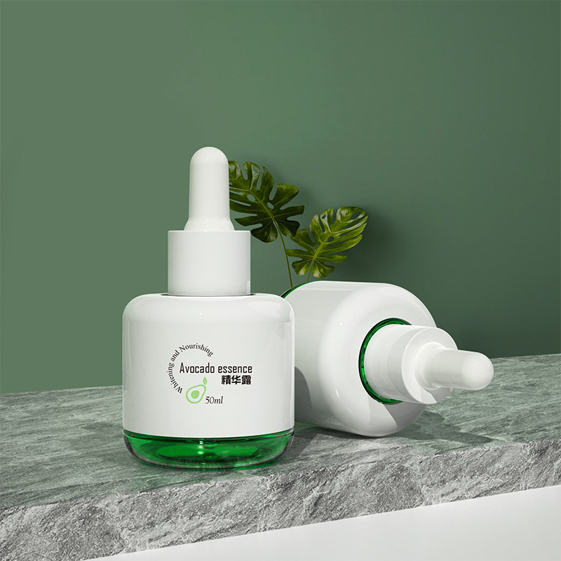 Mahahalagang bote ng langis 50ml Transparent Green Petg Plastik na Leak-Proof Essence Serum Dropper Para sa Pangangalaga sa Mukha at Mata Mahahalagang bote ng langis 50ml Transparent Green Petg Plastik na Leak-Proof Essence Serum Dropper Para sa Pangangalaga sa Mukha at Mata