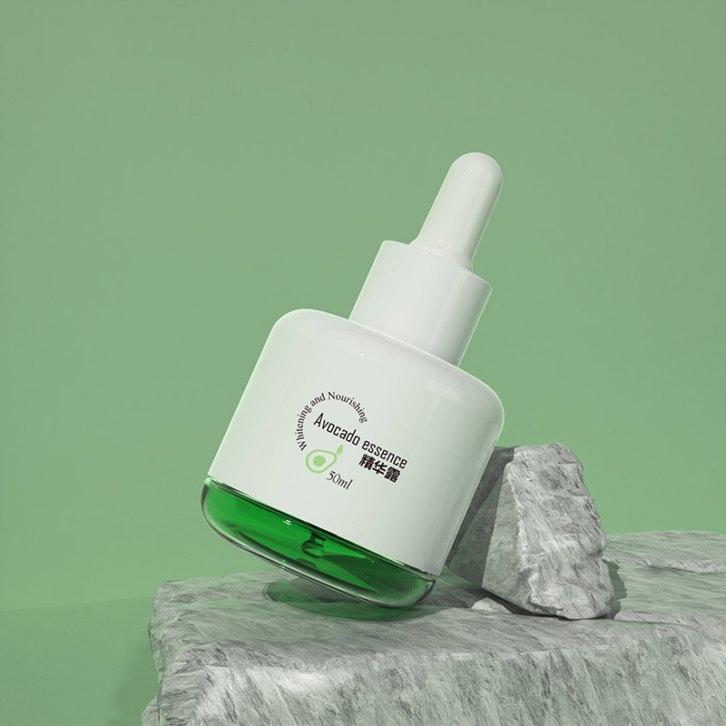 Mahahalagang bote ng langis 50ml Transparent Green Petg Plastik na Leak-Proof Essence Serum Dropper Para sa Pangangalaga sa Mukha at Mata Mahahalagang bote ng langis 50ml Transparent Green Petg Plastik na Leak-Proof Essence Serum Dropper Para sa Pangangalaga sa Mukha at Mata