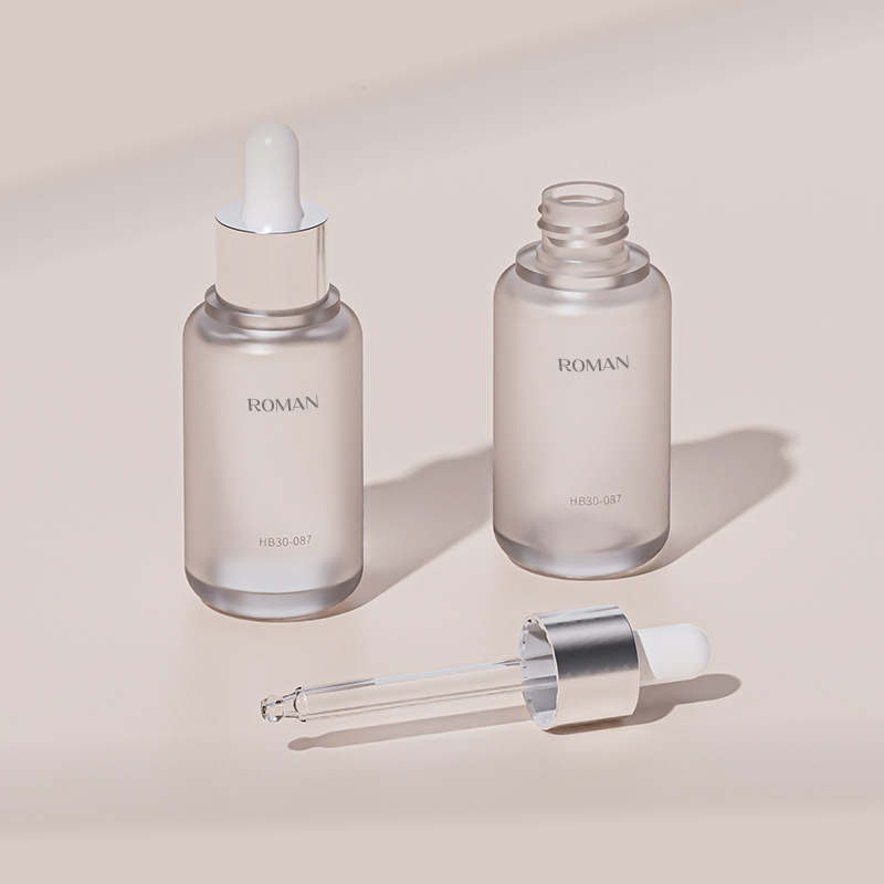 Flat balikat na nagyelo plastic serum bote 20ml 30ml 40ml 60ml 80ml 100ml walang laman na matte cosmetic dropper bote para sa facial serum Flat balikat na nagyelo plastic serum bote 20ml 30ml 40ml 60ml 80ml 100ml walang laman na matte cosmetic dropper bote para sa facial serum
