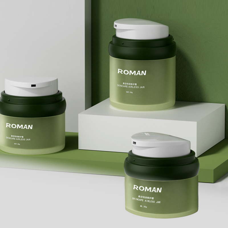 Portable airless jar cosmetic skincare face cream container walang laman na silindro airless lotion bote 15ml 30ml 50ml Portable airless jar cosmetic skincare face cream container walang laman na silindro airless lotion bote 15ml 30ml 50ml