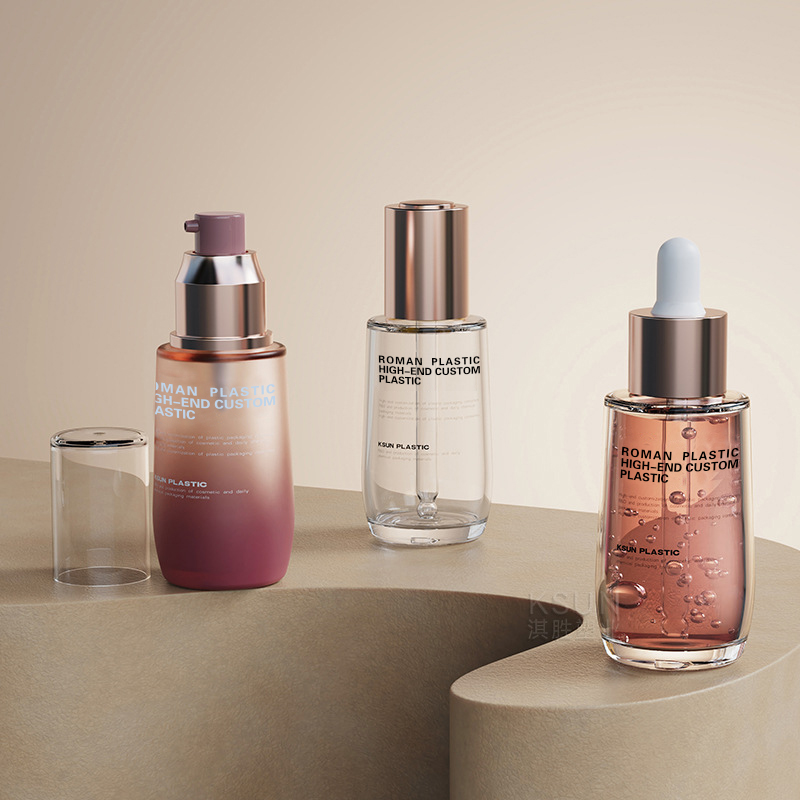 Refillable Cosmetic Oil Bottle 50ml Wine Red Petg Face Care Serum Dropper Bottle na may Dropper Para sa Cream Bottle Set Refillable Cosmetic Oil Bottle 50ml Wine Red Petg Face Care Serum Dropper Bottle na may Dropper Para sa Cream Bottle Set