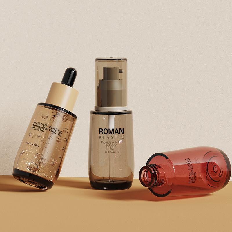 Refillable Cosmetic Oil Bottle 50ml Wine Red Petg Face Care Serum Dropper Bottle na may Dropper Para sa Cream Bottle Set Refillable Cosmetic Oil Bottle 50ml Wine Red Petg Face Care Serum Dropper Bottle na may Dropper Para sa Cream Bottle Set