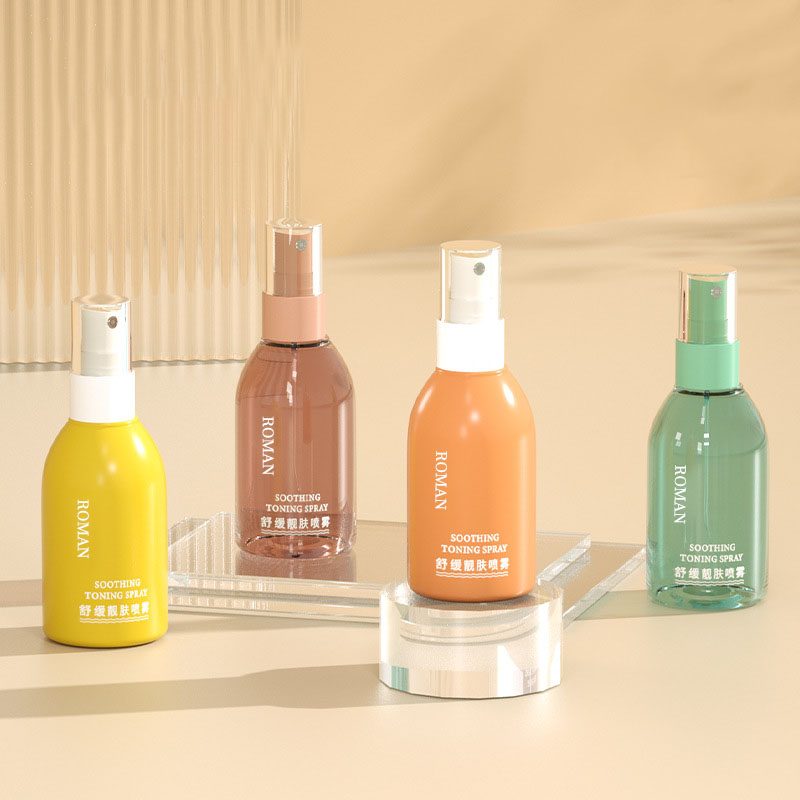 100ml 120ml 150ml plastic spray bote na may pinong mist press imbentaryo toner refill travel bote para sa pabango lotion cream cosmetics