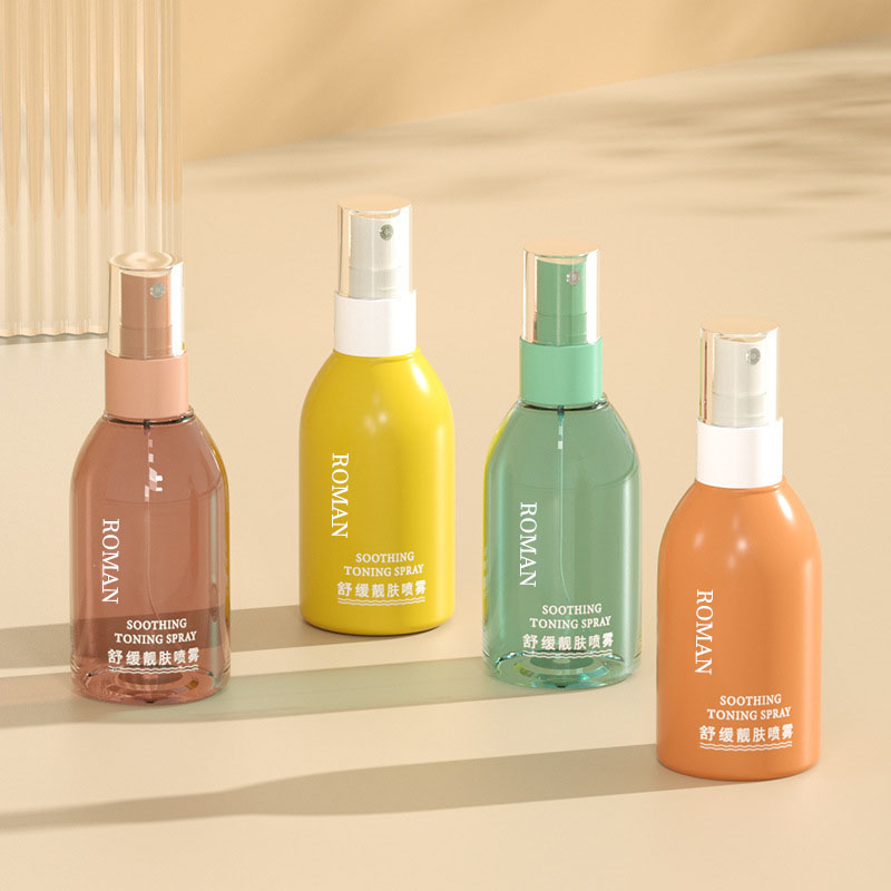 100ml 120ml 150ml plastic spray bote na may pinong mist press imbentaryo toner refill travel bote para sa pabango lotion cream cosmetics