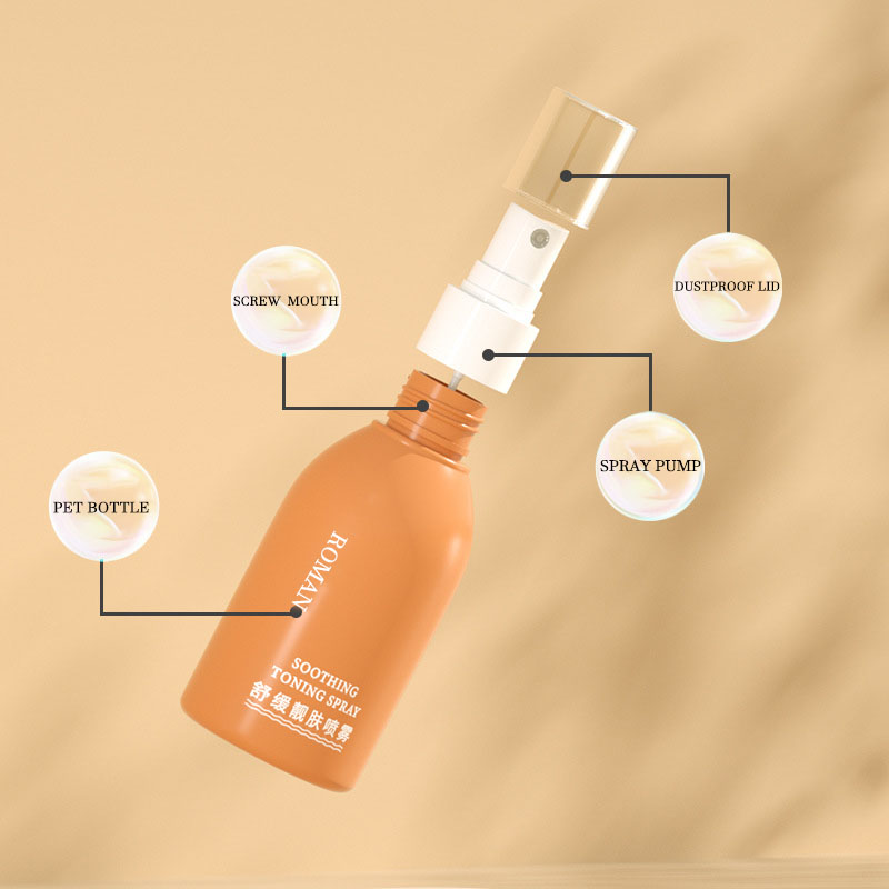 100ml 120ml 150ml plastic spray bote na may pinong mist press imbentaryo toner refill travel bote para sa pabango lotion cream cosmetics