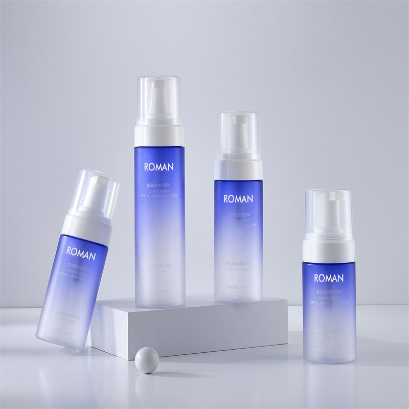 100ml 120ml 150ml 200ml Pet Gradient Blue Kulay Foam Liquid Soap Dispenser Foaming Pump Bottle Shower Gel Washing Bottle Banyo Kagamitan 100ml 120ml 150ml 200ml Pet Gradient Blue Kulay Foam Liquid Soap Dispenser Foaming Pump Bottle Shower Gel Washing Bottle Banyo Kagamitan