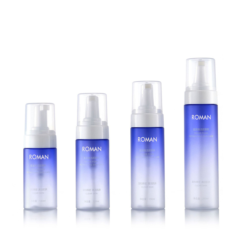 100ml 120ml 150ml 200ml Pet Gradient Blue Kulay Foam Liquid Soap Dispenser Foaming Pump Bottle Shower Gel Washing Bottle Banyo Kagamitan 100ml 120ml 150ml 200ml Pet Gradient Blue Kulay Foam Liquid Soap Dispenser Foaming Pump Bottle Shower Gel Washing Bottle Banyo Kagamitan