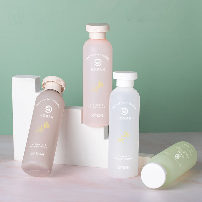 100ml 150ml 200ml 250ml mahahalagang langis purong hamog matte bote alagang hayop flip takip balat mga produkto bote essence water toner bote