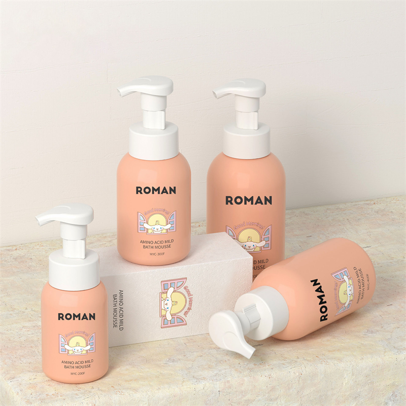 200ml 300ml 400ml 500ml baby shower shampoo packaging foam sabon bote na may pump para sa mga bata bata 200ml 300ml 400ml 500ml baby shower shampoo packaging foam sabon bote na may pump para sa mga bata bata