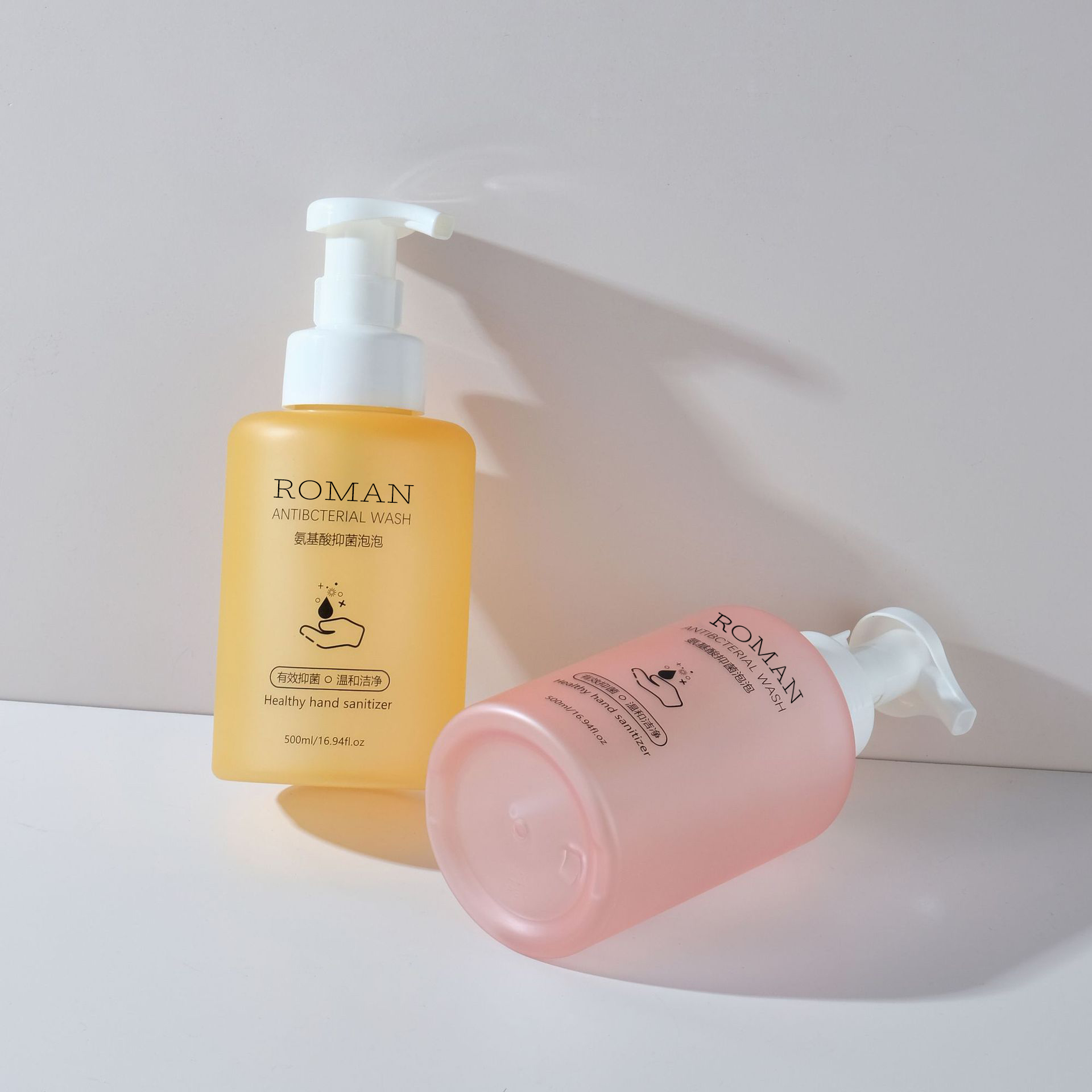 500ml 600ml Matte Pet Mousse Foam Bottle Pressing Hand Sanitizer Foam Bottle Face Wash Facial Cleanser Bubble Bottle 500ml 600ml Matte Pet Mousse Foam Bottle Pressing Hand Sanitizer Foam Bottle Face Wash Facial Cleanser Bubble Bottle