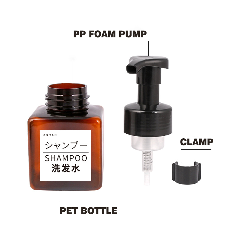 Pet Facial Hand Cleanser Mousse Foam Pump Bottle 200ml 300ml 400ml 500ml 650ml Empty Plastic Square Matte Clear Spray Bottle Screen Printing Pet Facial Hand Cleanser Mousse Foam Pump Bottle 200ml 300ml 400ml 500ml 650ml Empty Plastic Square Matte Clear Spray Bottle Screen Printing
