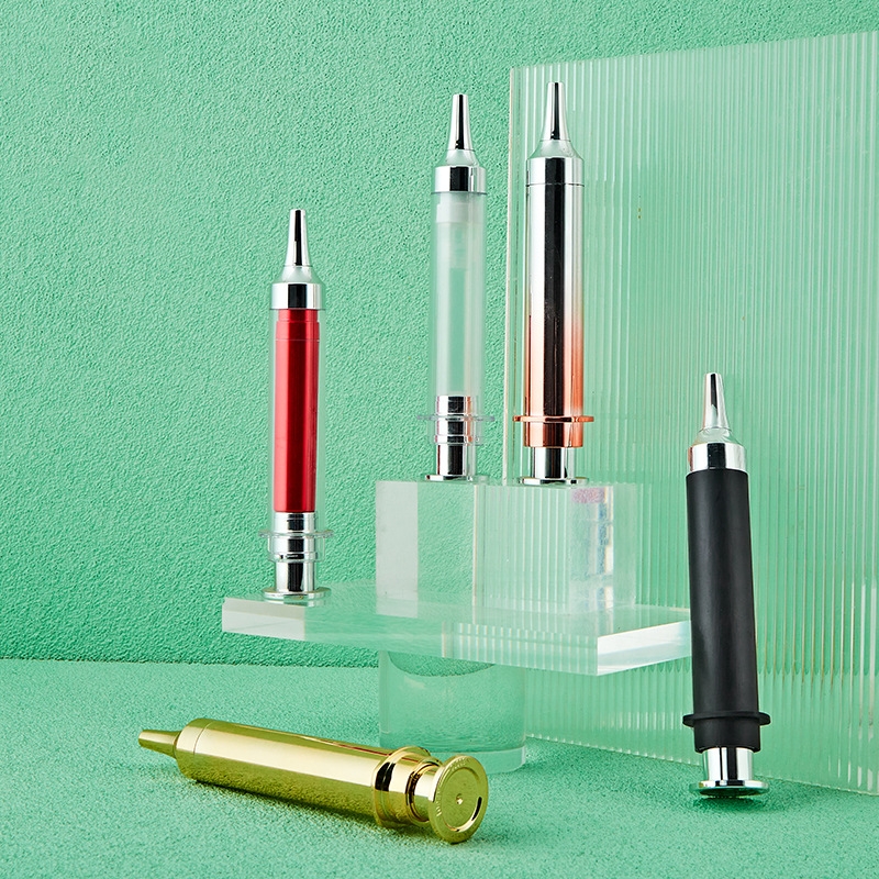 10ml 15ml 20ml cosmetic eye serum cream injection tube syringe hugis airless bote 10ml 15ml 20ml cosmetic eye serum cream injection tube syringe hugis airless bote