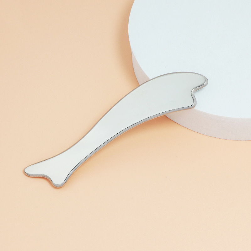 Ang hugis ng isda na haluang metal na gua board na may personalized na kulay at logo Ang hugis ng isda na haluang metal na gua board na may personalized na kulay at logo