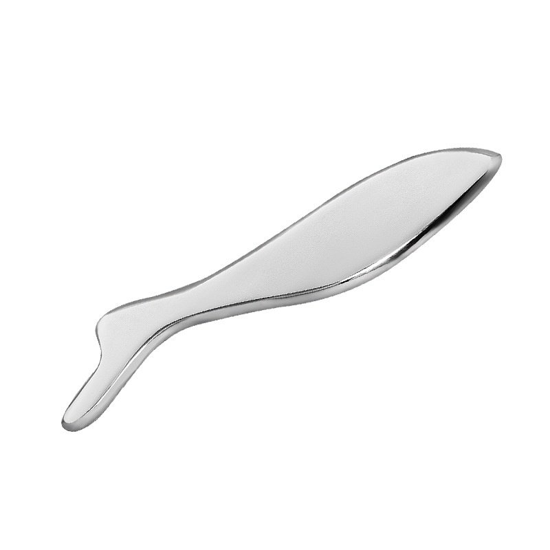 Ang hugis ng isda na haluang metal na gua board na may personalized na kulay at logo Ang hugis ng isda na haluang metal na gua board na may personalized na kulay at logo