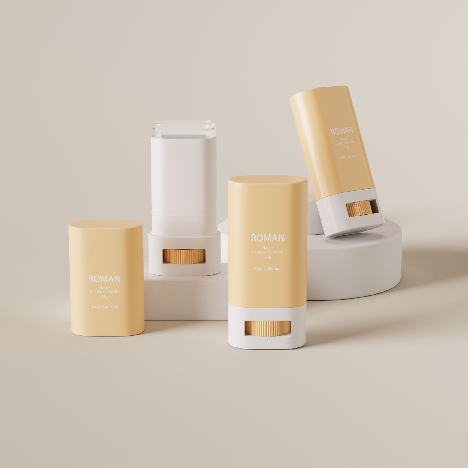 Ang hugis-baywang OEM ODM tuktok na pagpuno ng packaging na kulay na walang laman na twist-up plastic malinaw na solidong lalagyan ng deodorant Ang hugis-baywang OEM ODM tuktok na pagpuno ng packaging na kulay na walang laman na twist-up plastic malinaw na solidong lalagyan ng deodorant