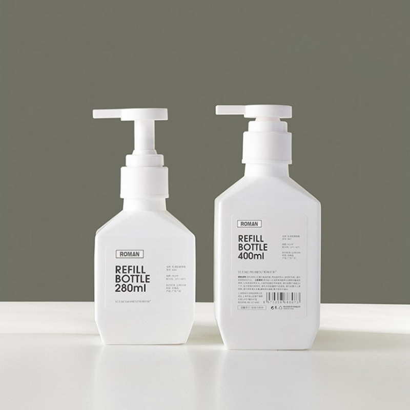 300ml 400ml 600ml PE plastic lotion bote shampoo bote ng katawan hugasan lotion body milk bote para sa cosmetics packing 300ml 400ml 600ml PE plastic lotion bote shampoo bote ng katawan hugasan lotion body milk bote para sa cosmetics packing