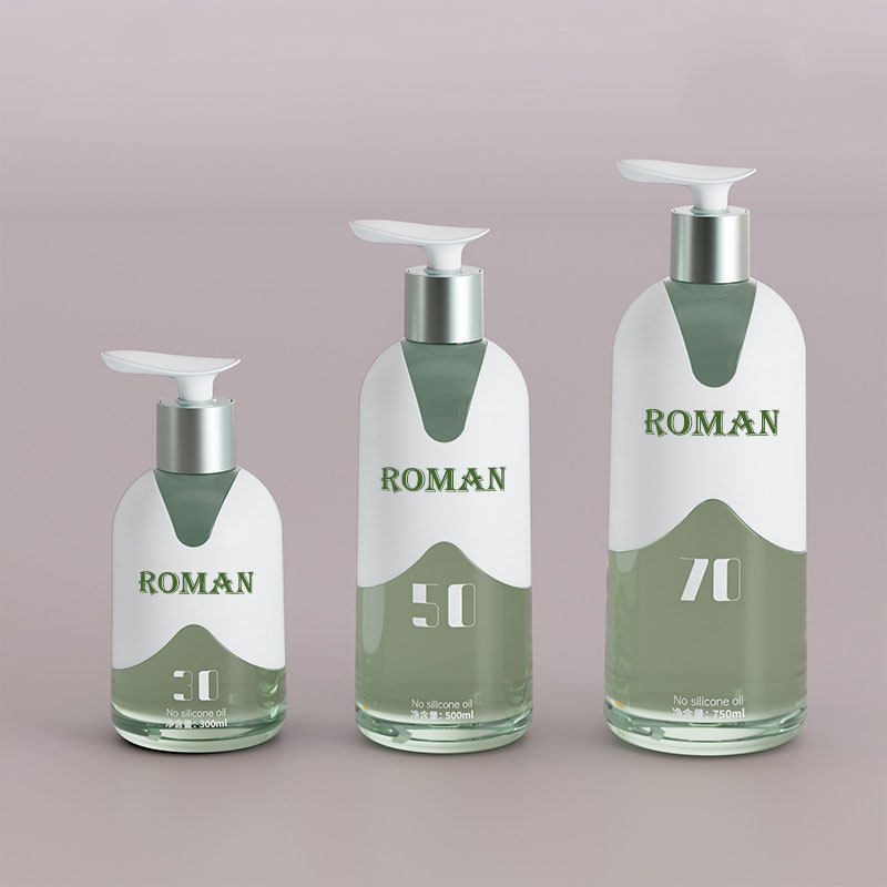 300ml 500ml 700ml Pet Plastic Hand Soap Container Hand Wash Lotion Soap Pump Dispenser Bottles na may Refillable Liquid