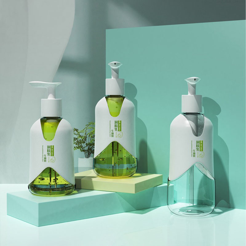 Matibay na walang laman 300ml 500ml 700ml plastic body moisturizer water lotion cream skincare container shampoo foamer bote na may pump