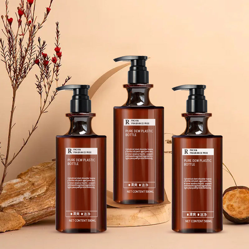 High End Curved Neck Frosted Plastic Facial Wash Lotion bote para sa skincare toner bote 100ml 200ml 300ml 500ml na may ball cap High End Curved Neck Frosted Plastic Facial Wash Lotion bote para sa skincare toner bote 100ml 200ml 300ml 500ml na may ball cap