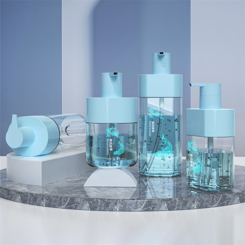 Luxury 300ml 500ml Oval Body Wash Press Lotion Pump Bottles Para sa Mga Matanda Kids Moisturizing Shower Gel Lotion Whitening Bubble Mga Tampok ng Amino Acid Luxury 300ml 500ml Oval Body Wash Press Lotion Pump Bottles Para sa Mga Matanda Kids Moisturizing Shower Gel Lotion Whitening Bubble Mga Tampok ng Amino Acid