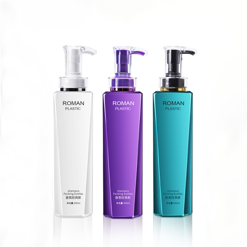 Luxury White 300ml 500ml ang haba at slim lotion pump shampoo bote shower gel body hugasan packaging na may gintong bomba Luxury White 300ml 500ml ang haba at slim lotion pump shampoo bote shower gel body hugasan packaging na may gintong bomba