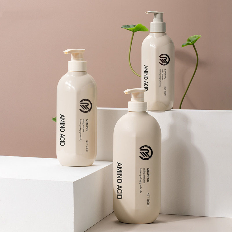 Bagong Pagdating Luxury Plastic Empty Brown Shower Gel 300ml Shampoo Body Lotion Conditioner Hugasan Katawan 500ml 700ml Pump Bottle