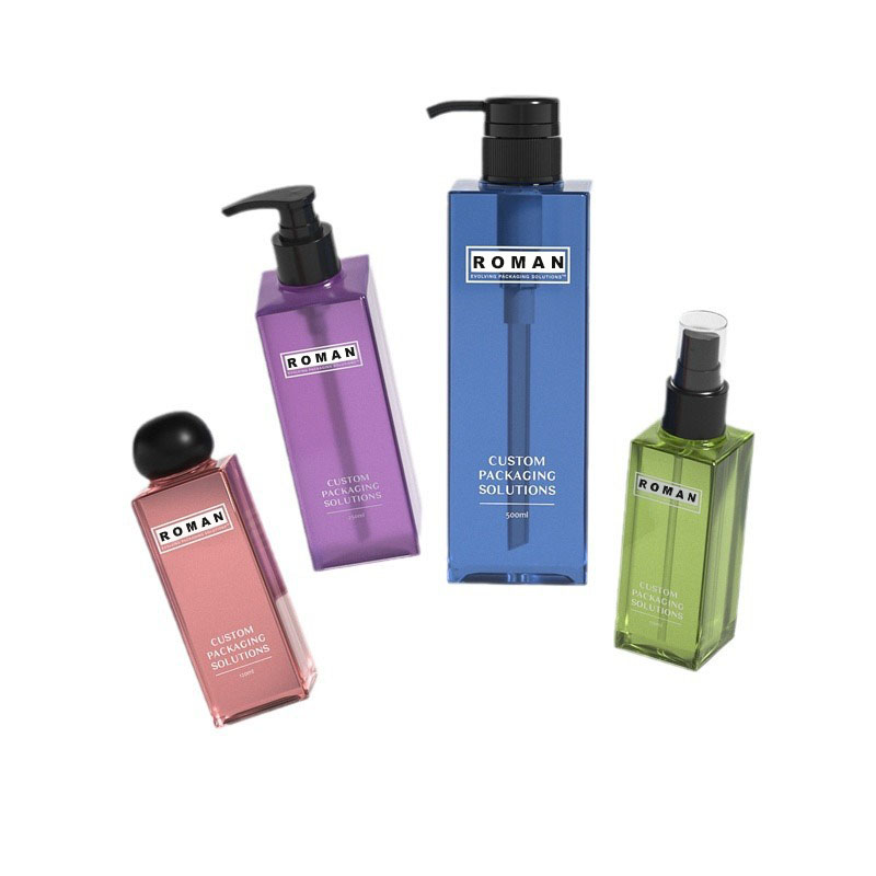 Premium Plastic Square 200ml 250ml Malinaw na Frosted Cosmetic Lotion Bottles Para sa Pangangalaga sa Balat Serum Premium Toner Packaging na may Ball na Hugis ng Ball Premium Plastic Square 200ml 250ml Malinaw na Frosted Cosmetic Lotion Bottles Para sa Pangangalaga sa Balat Serum Premium Toner Packaging na may Ball na Hugis ng Ball