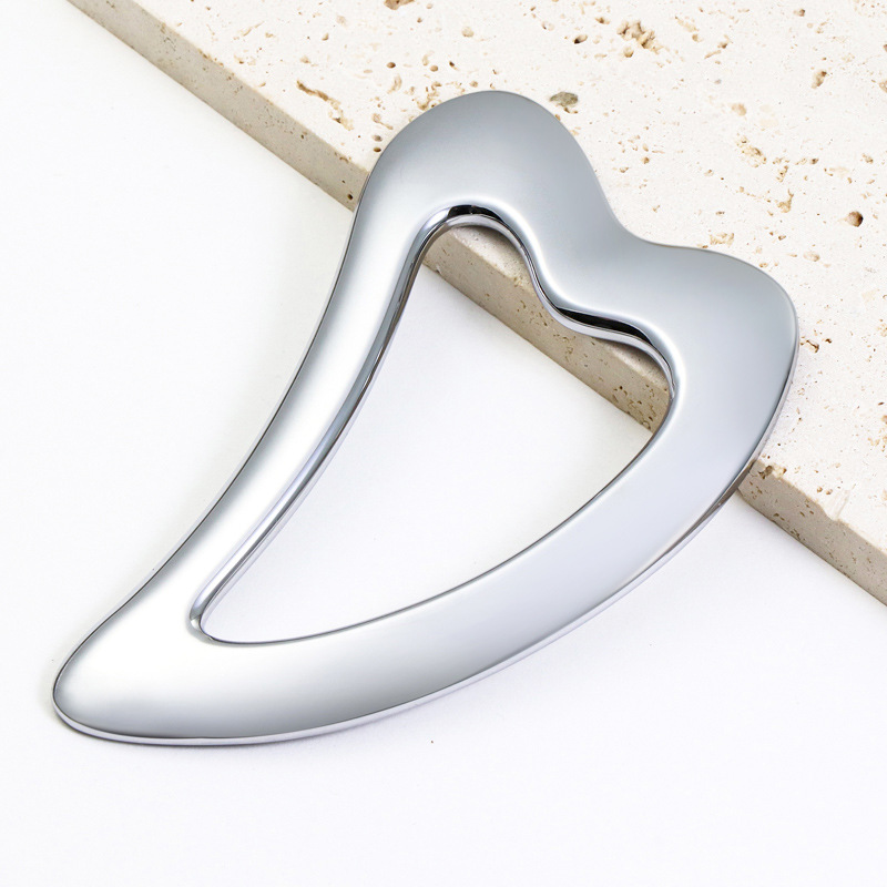 Butterfly zinc alloy gua sha tool handheld beauty tool portable eye cream stick massager Butterfly zinc alloy gua sha tool handheld beauty tool portable eye cream stick massager