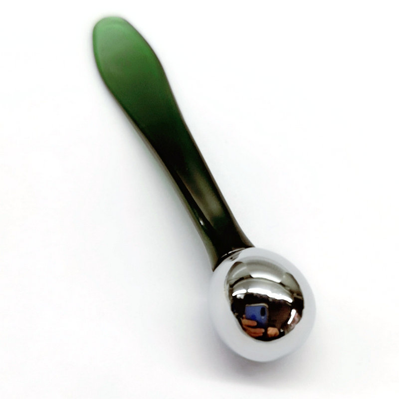 Eye cream massage roller face facial makeup scoop kutsara rosas ginto mini metal hindi kinakalawang na asero kosmetiko spatula