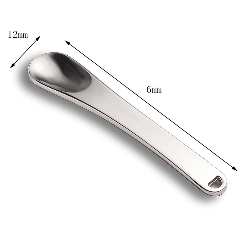 Mini makeup paghahalo spatula metal kosmetiko kutsara spatula Mini makeup paghahalo spatula metal kosmetiko kutsara spatula